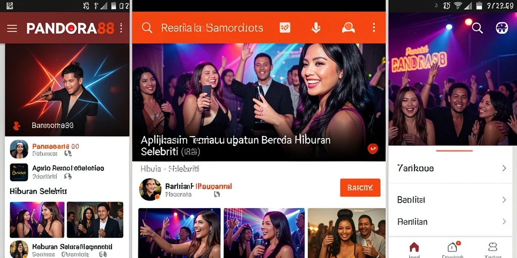 Tampilan antarmuka PANDORA88 yang menarik dan informatif untuk berita selebriti.