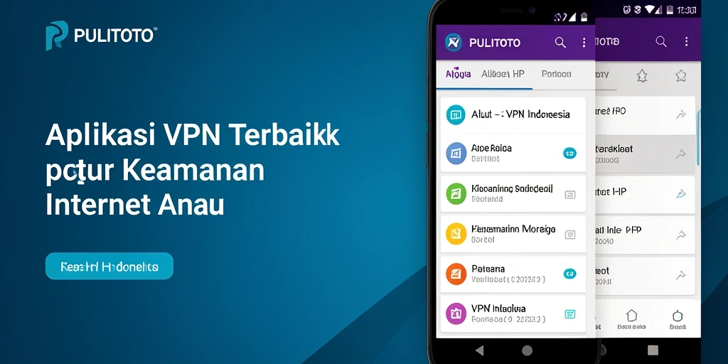 Antarmuka PULITOTO yang sederhana dan intuitif.